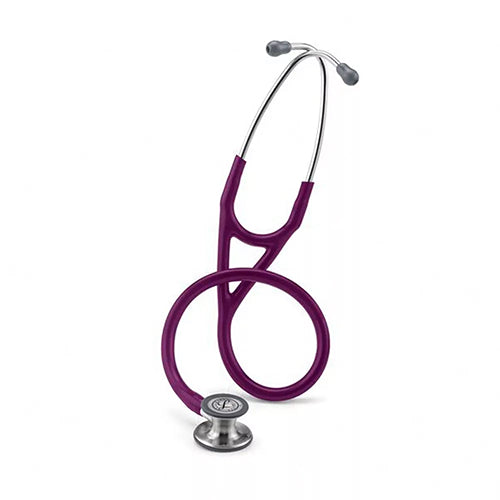 3M Littmann Cardiology IV Stethoscope, Standard-Finish Chestpiece, Plum Tube, Stainless Stem and Headset, 69cm