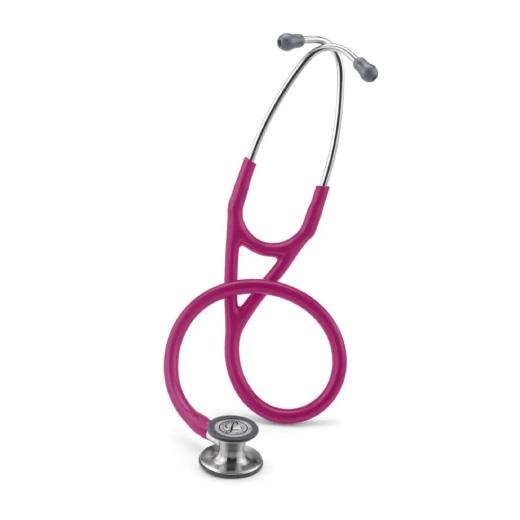 3M Littmann Cardiology IV Stethoscope With Standard-Finish Chestpiece Raspberry Tube, Stainless Stem