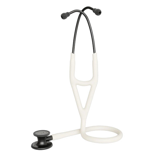 Littmann Cardiology IV Diagnostic Stethoscope Black Matte-Finish Chest Piece Alabaster Tube