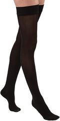 JOBST For Men Thigh High Closed Toe Black 15-20 mmHg Large 1 Pair