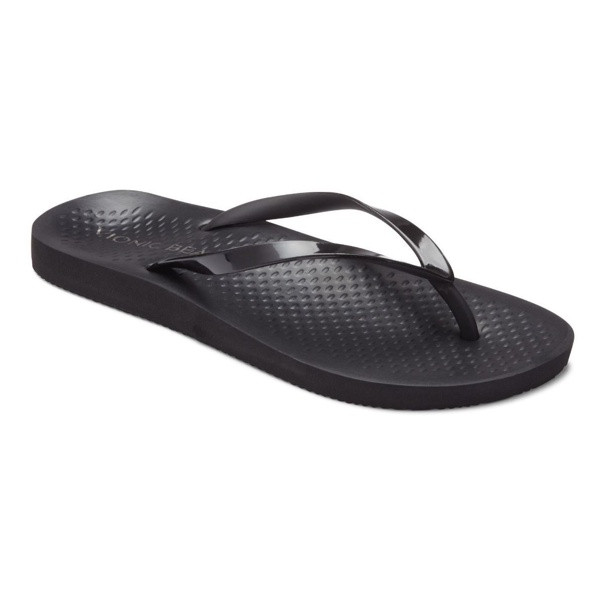 vasyli noosa beach toe post sandal / pewter / womens / size 7