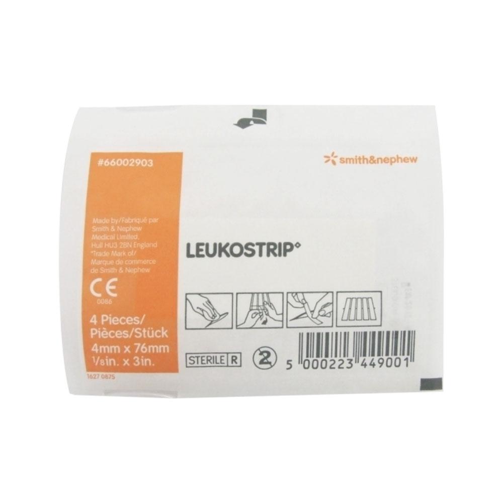 Smith+Nephew Leukostrip Wound Closure Strip 4x76mm