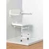 Backrest and Arms for Savanah Wall Mounted Shower Seat