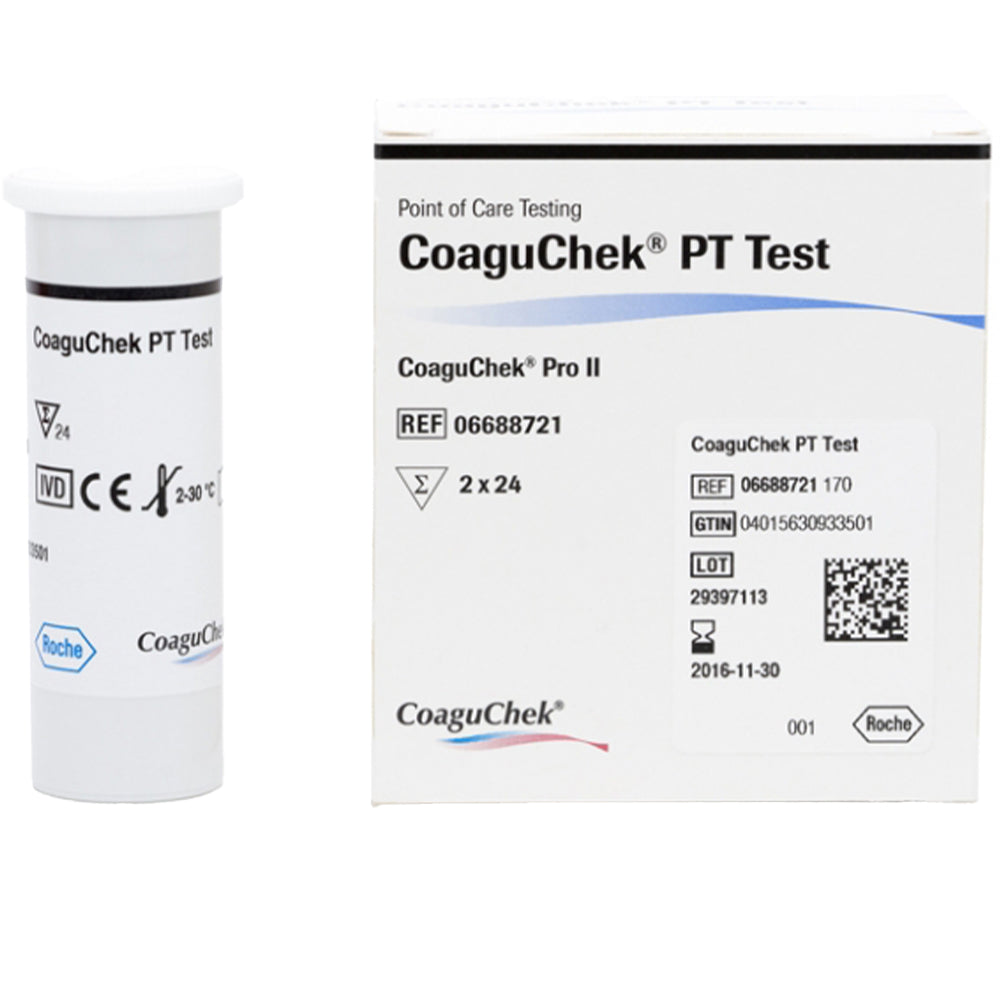 CoaguChek PT Test 2×24 Strips