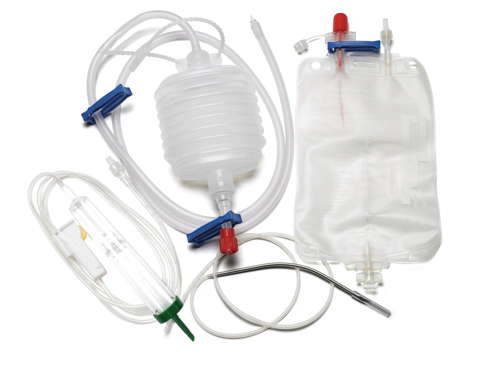 bellovac auto blood transfusion set 14g / box of 10