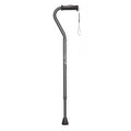 Airgo Comfort-Plus™ Aluminum Cane, Offset Handle - Charcoal