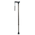 Airgo® Comfort-Plus™ Aluminum Cane, Derby Handle - Black