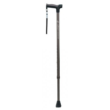 Airgo® Comfort-Plus™ Aluminum Cane, Derby Handle - Black