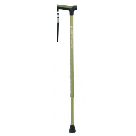 Airgo® Comfort-Plus™ Aluminum Cane, Derby Handle - Olive