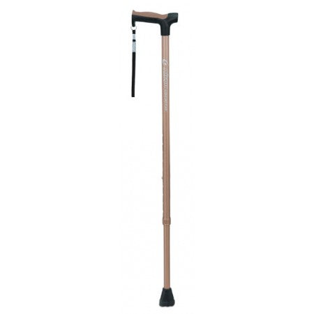 Airgo Comfort-Plus™ Aluminum Cane, Derby Handle - Coral