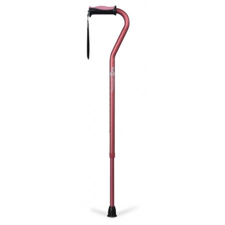 Hugo® Offset Handle Cane - Rose
