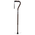 Hugo® Offset Handle Cane - Cocoa