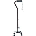 Hugo® Small Base Quad Cane - Ebony