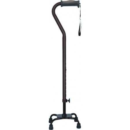 Hugo® Small Base Quad Cane - Ebony