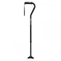 Hugo® Offset Cane With QuadPod Tip - Ebony