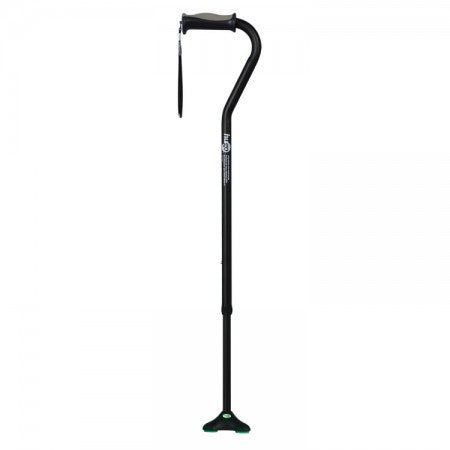 Hugo® Offset Cane With QuadPod Tip - Ebony