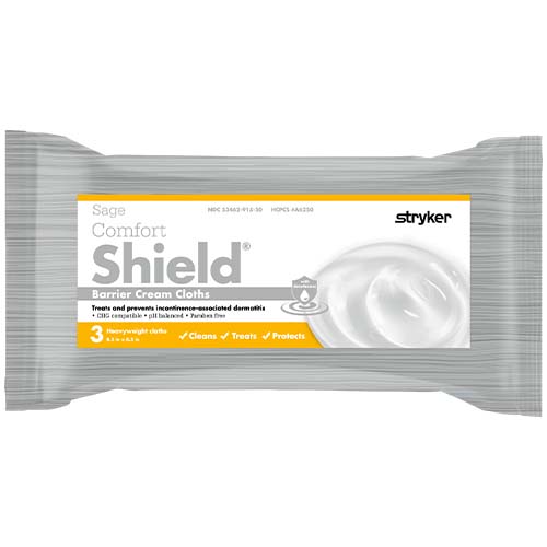 Comfort Shield Barrier Cream Cloths With Dimethicone