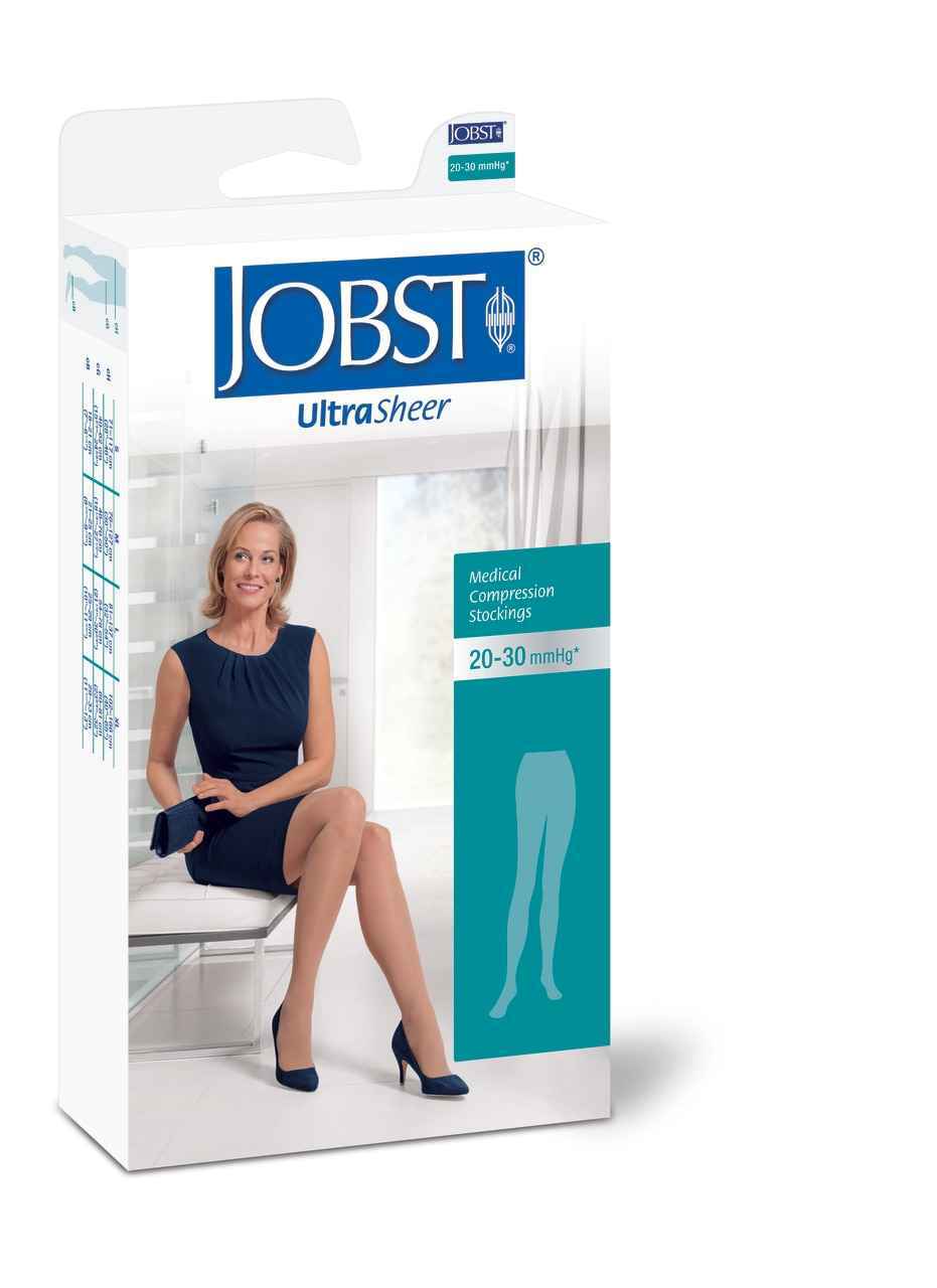 JOBST Ultrasheer Waist High Medium Natural 20-30mmHg