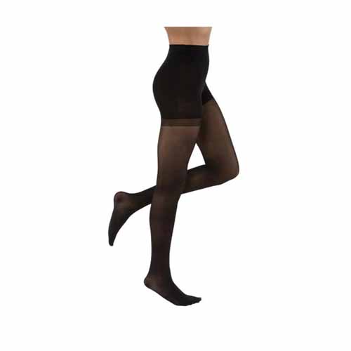 JOBST Ultrasheer Waist High Large Black 20-30mmHg