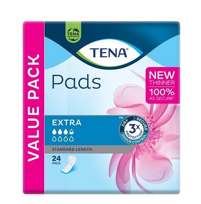 TENA Pads Extra Std Length 288