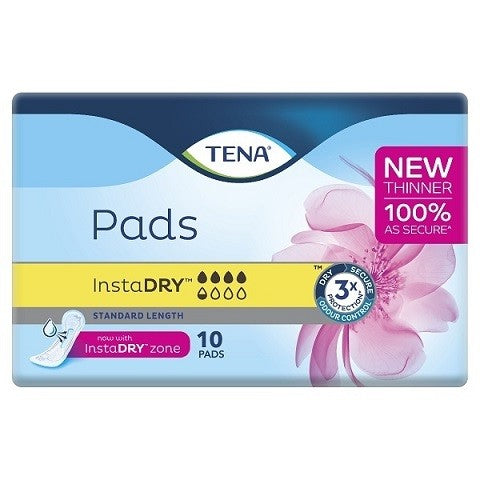 TENA Pads InstaDRY Standard Length 120