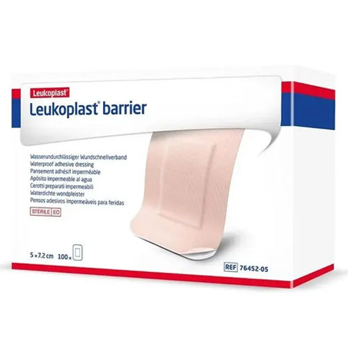 Leukoplast Barrier 7.2 x 5cm Sterile Tan