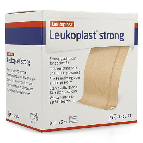 Leukoplast Strong 8cm x 5m Tan