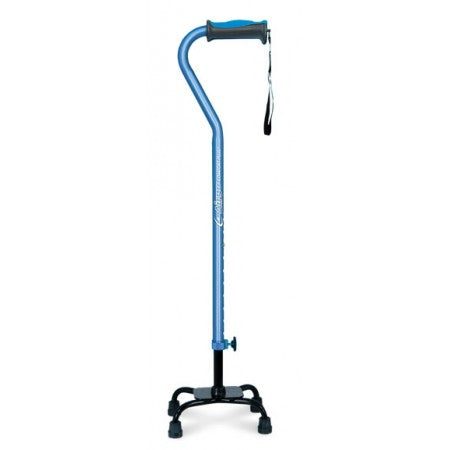 Airgo® Comfort-Plus™ Large Base Quad Cane - Blue