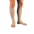 JOBST Relief Knee High Open Toe Full Calf Large Beige 30-40mmHg
