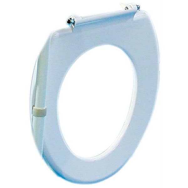 Toilet Seat for Folding Over Toilet Aid