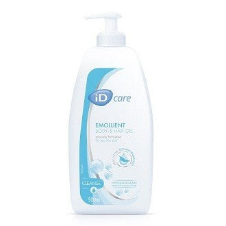 ID Care Emollient Body & Hair Gel 500ml 12
