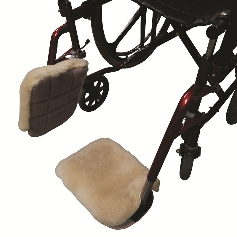 Sheepskin Velour Footplate Covers