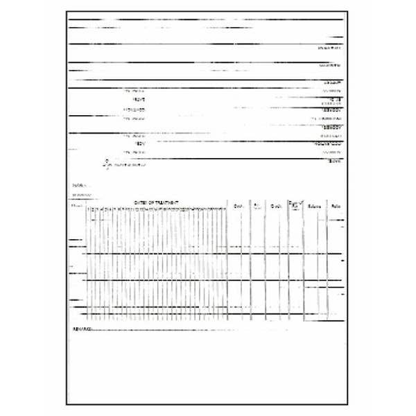 Patient History Card