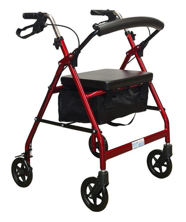 PA330 PQUIP 6" WHEEL ALUMINIUM ROLLATOR