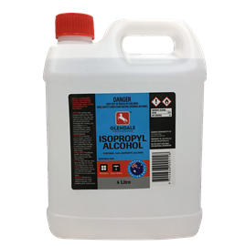 isopropyl alcohol 100% clear / 4l / each