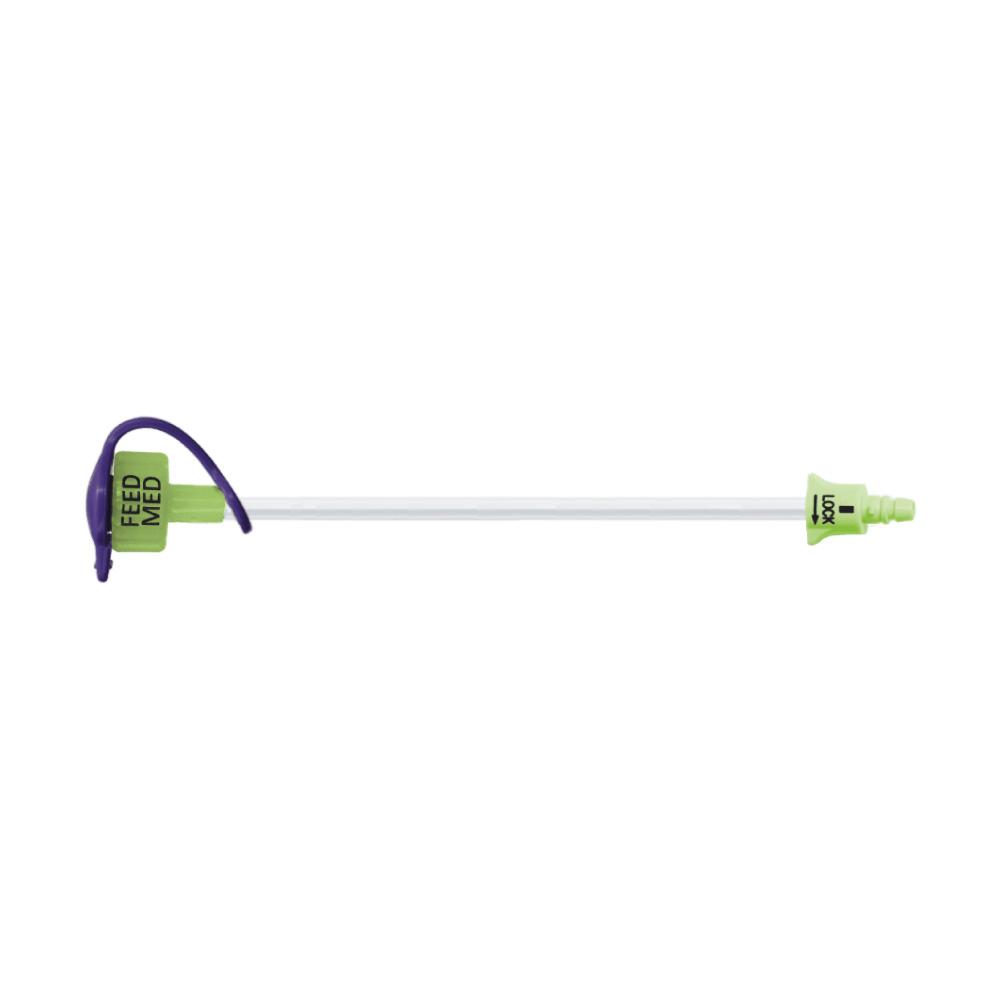 AMT 24″ Glow Green Straight Bolus ENFit Feed Set with Cap