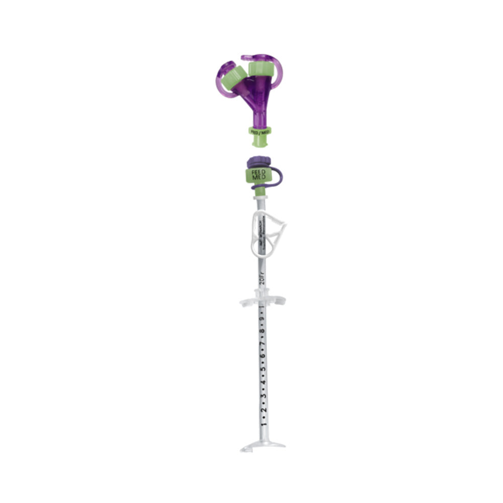 AMT 12Fr Capsule Monarch ENFit G-Tube with Guidewire