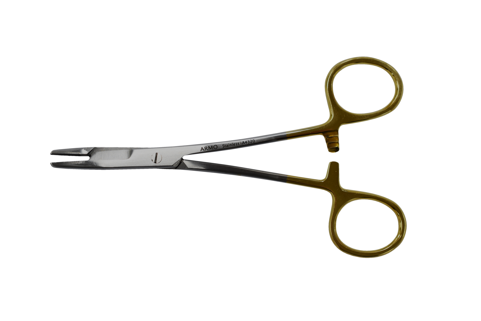 Armo Olsen Hegar Tungsten Carbide Left Hand Needleholder 14cm