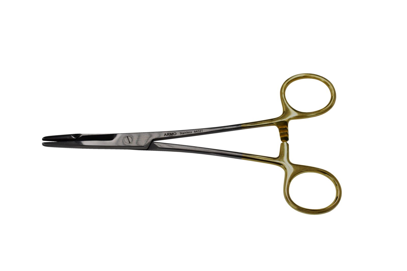 Armo Olsen Hegar Tungsten Carbide Left Hand Needleholder 16cm
