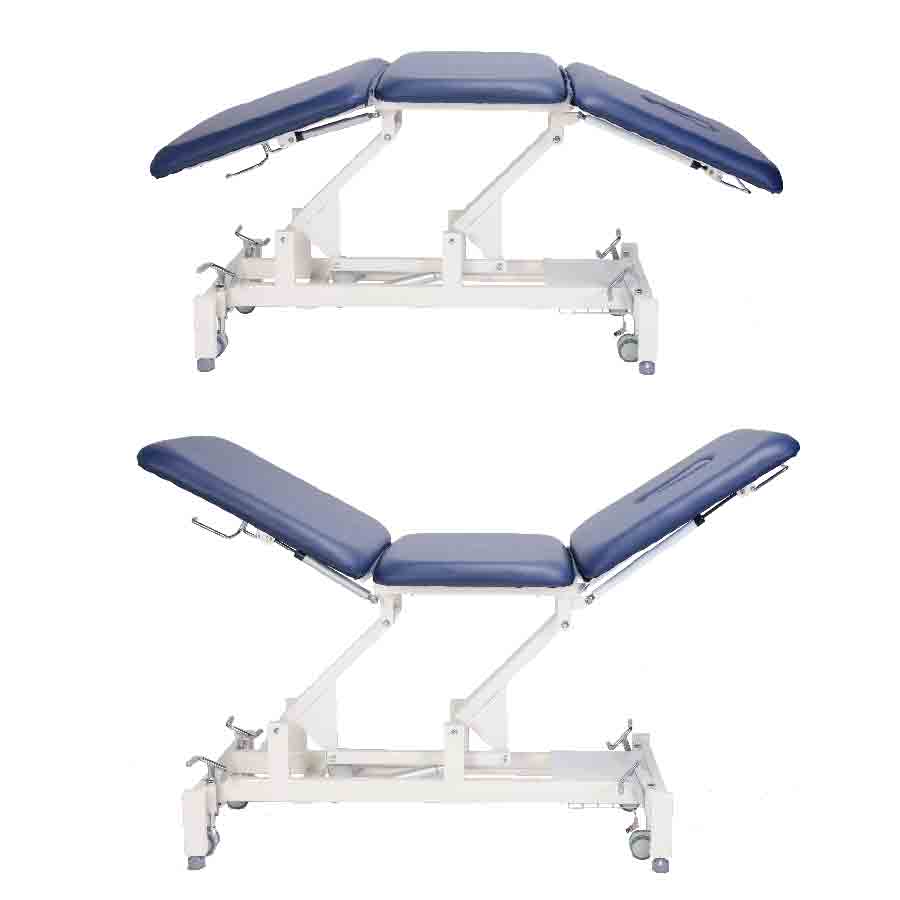 AllCare Preston Variable Height 3 Section Table