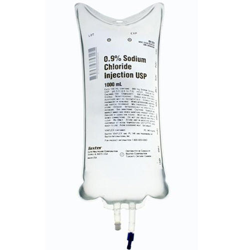 Baxter Sodium Chloride 0.9% IV 1000ml
