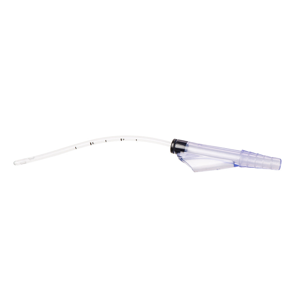 M Devices Suction Catheter Round Tip Y Type Control Vent 100mm 10FR Black Sterile