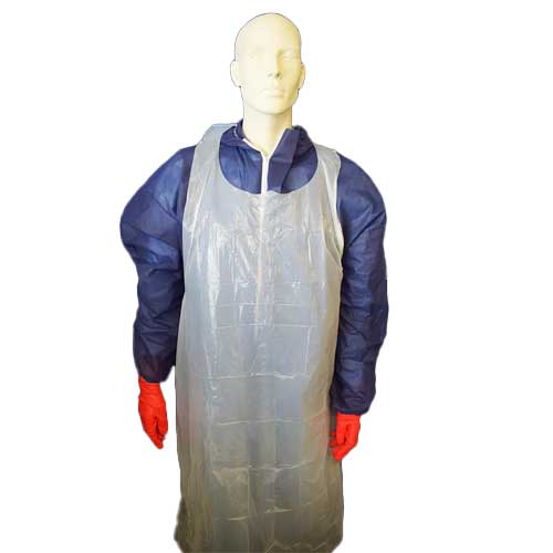 Disposable White LDPE Apron – 1250mm