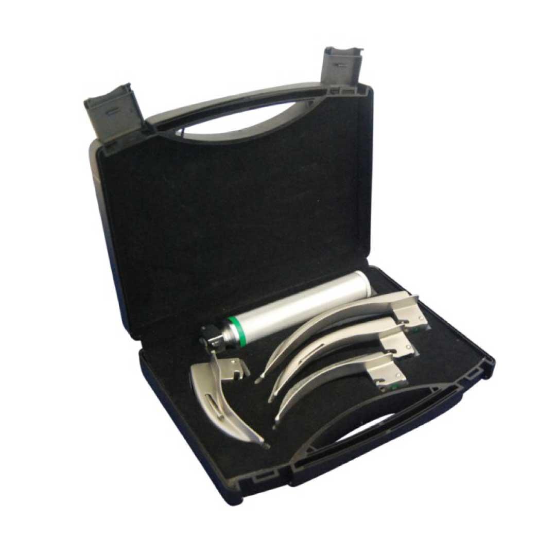 Armo Laryngoscopes Mcintosh Fibre Optic Set Xenon in Case