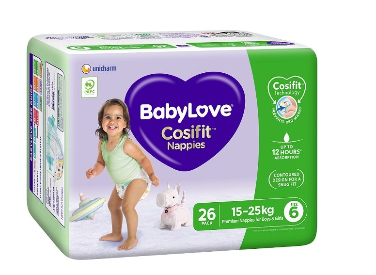 Babylove Cosifit Bulk Junior Size 6 26x3