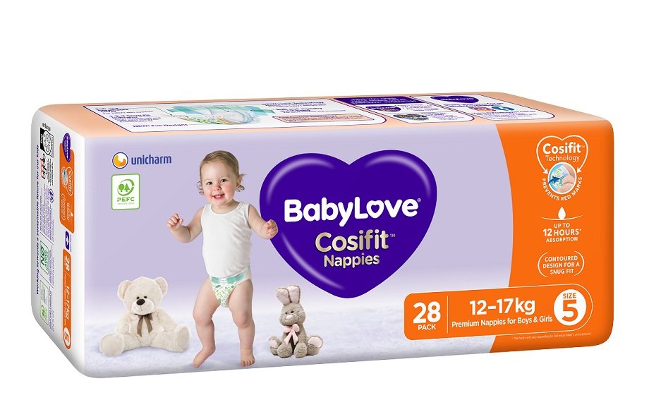 Babylove Cosifit Bulk Walker Size 5 28 x3