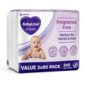 Babylove Everyday Wipes 240 x 3