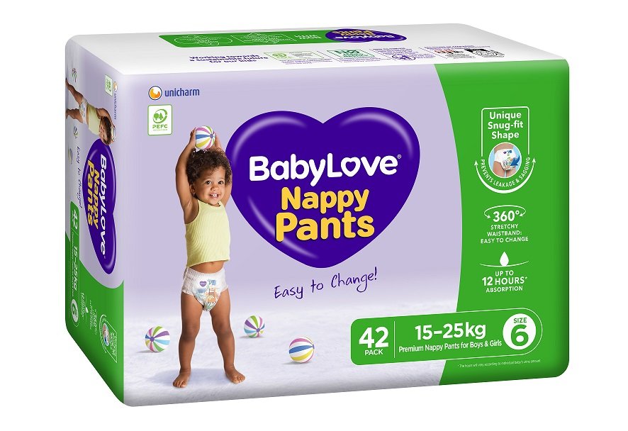 Babylove N-Pants Jumbo Junior Size 6 42x2