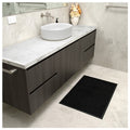 Staydry Low Profile Non-Slip Black Floor Mat 60x90cm