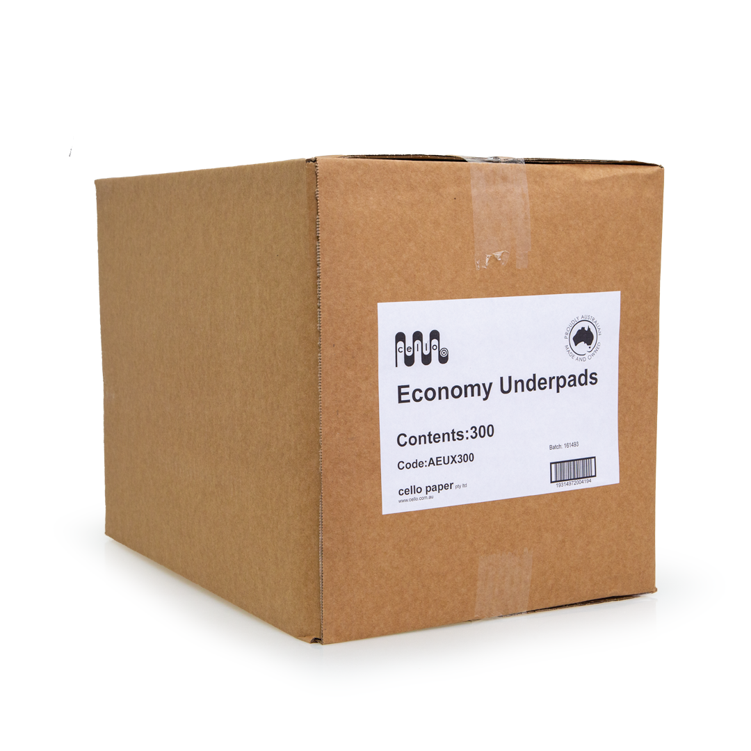 Cello Economy Bluey Tissue Pads - 300 Sheets